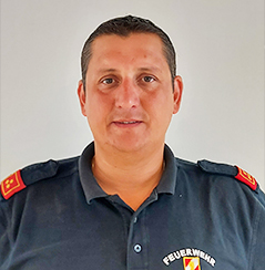 Feuerwehrkommandant HBI Daniel Schmid Feuerwehrkommandant HBI Daniel Schmid